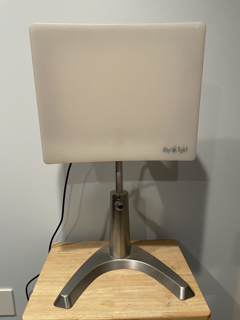 Day Light Therapy Lamp off