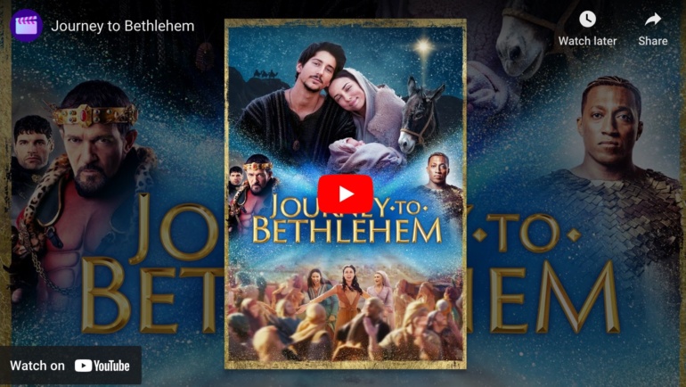 Movie poster for Journey to Bethlehem
