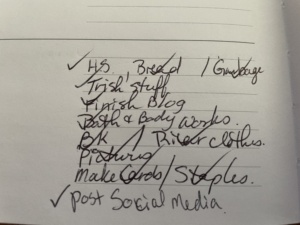 My Schedule for Dec 6th. 