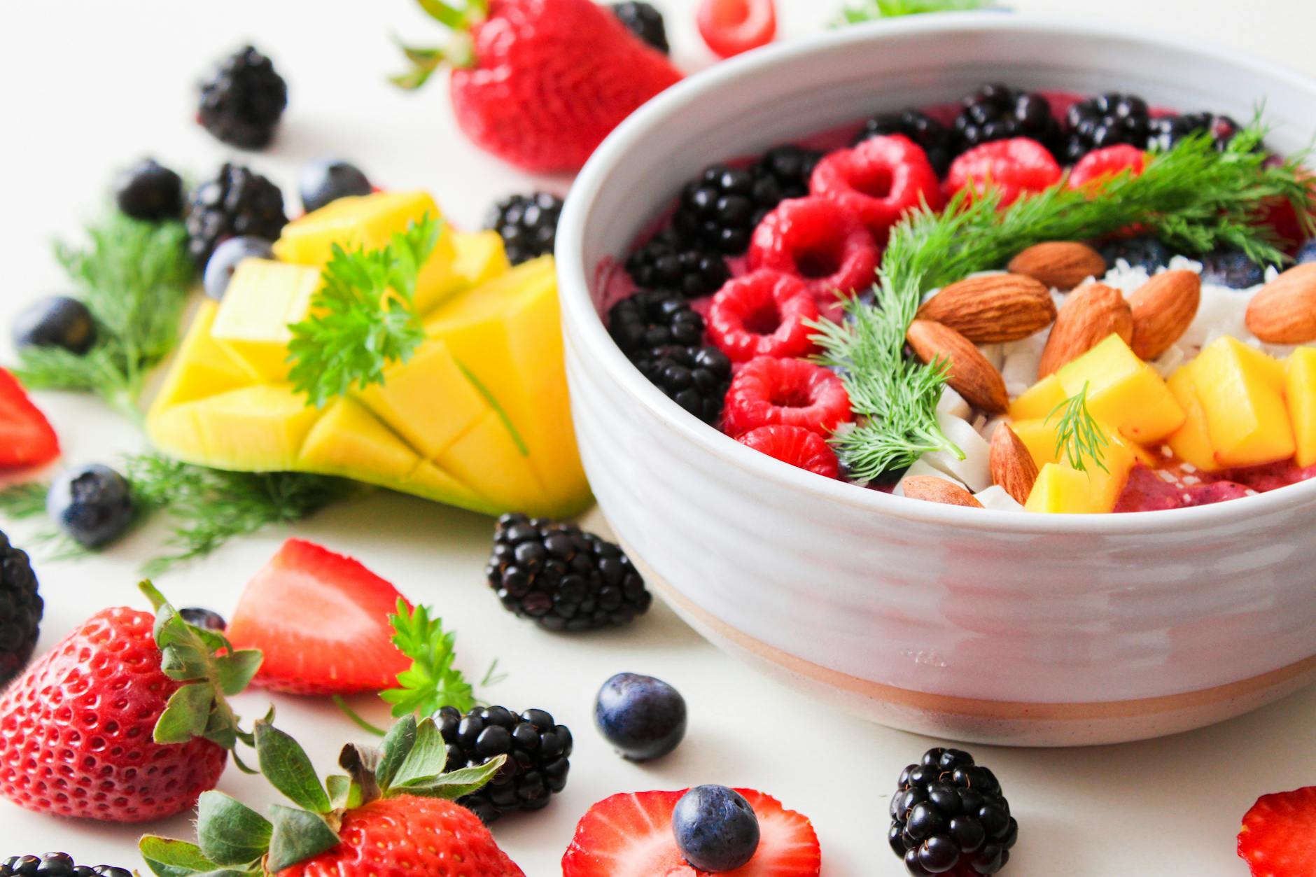 The importance of your diet and limiting your inflammation. A fruit salad can really help. 